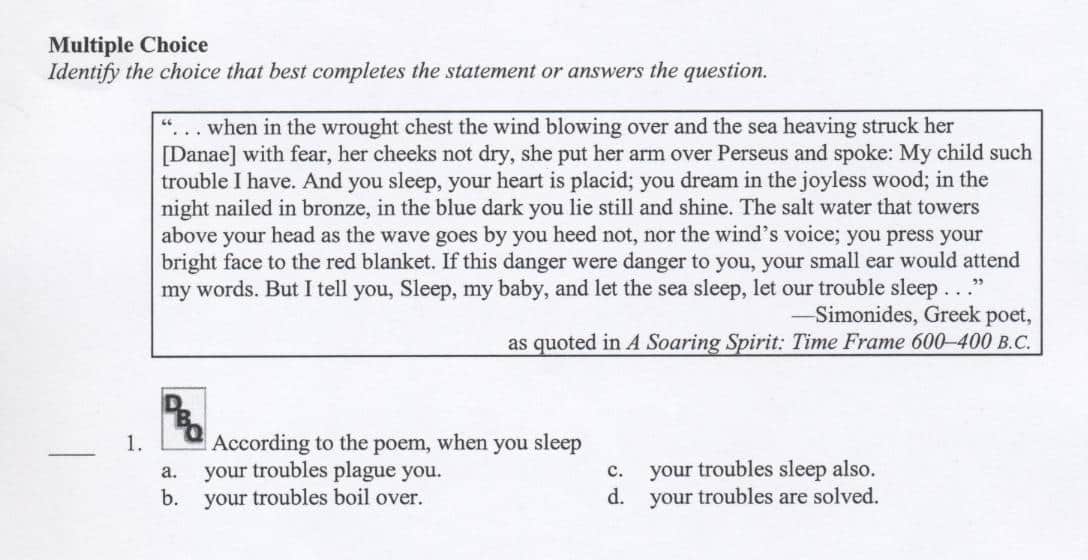 best 6th grade questions
