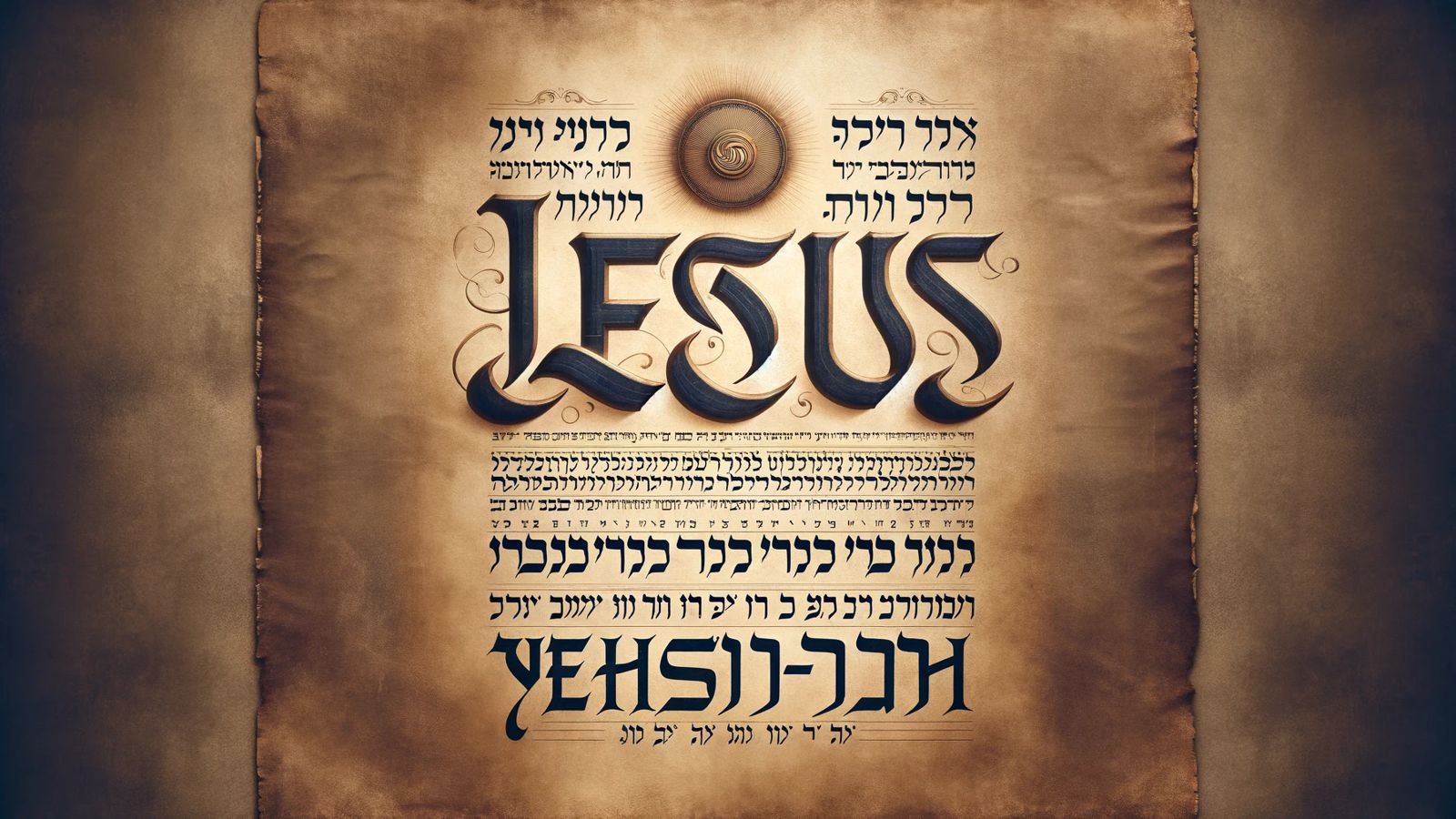 best aramaic name for jesus