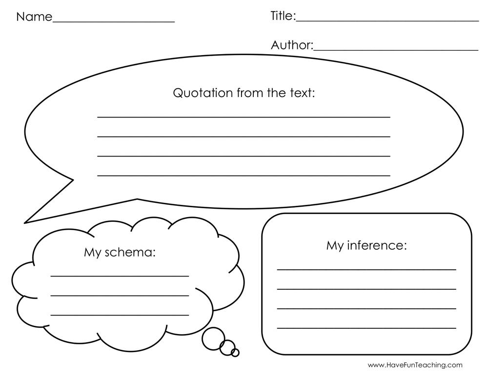 best embedding quotes worksheet