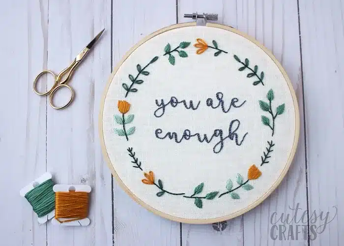 best embroidery quotes