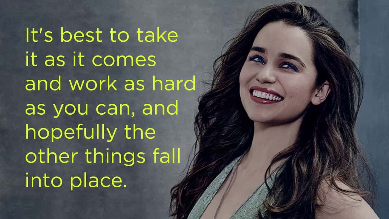 best emilia clarke quotes