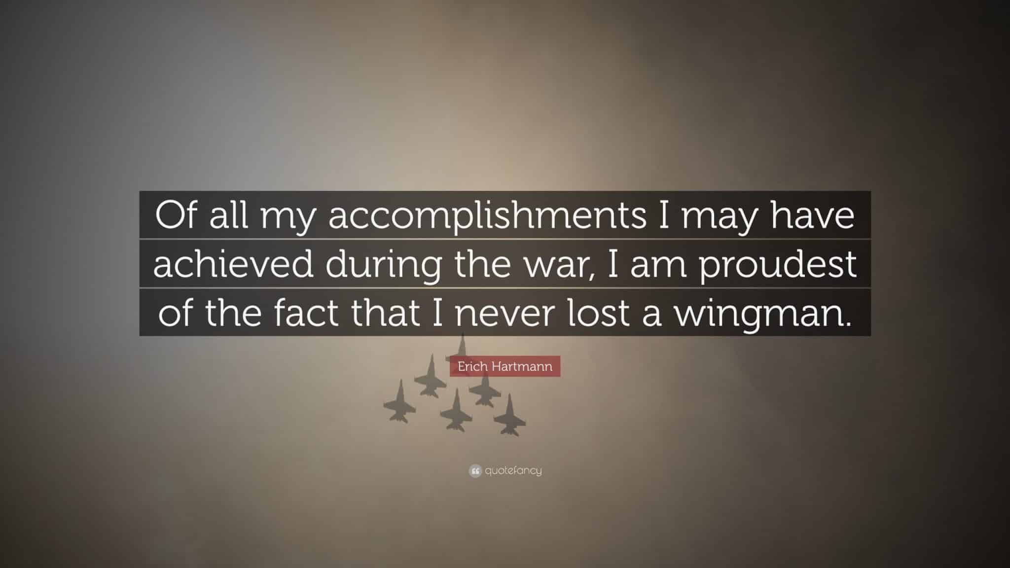 best erich hartmann quotes scaled