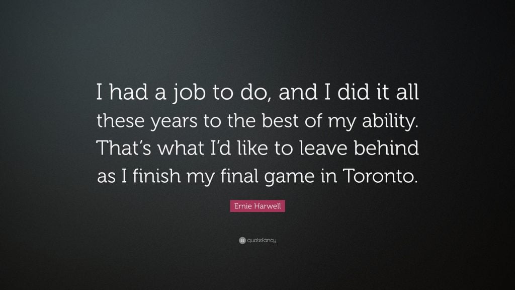 best ernie harwell quotes scaled