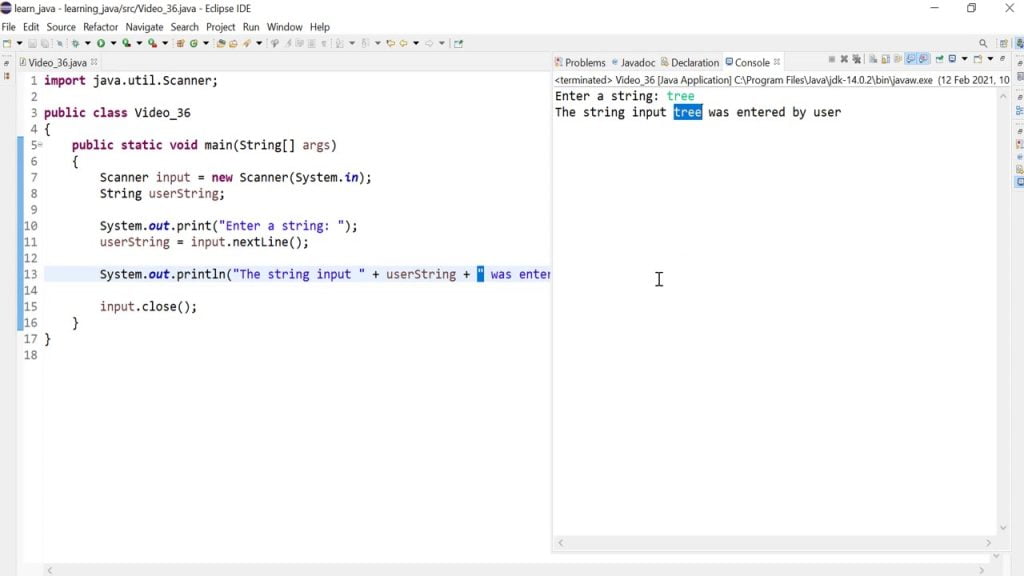 best escape double quotes java
