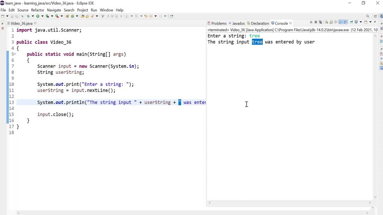 best escape double quotes java