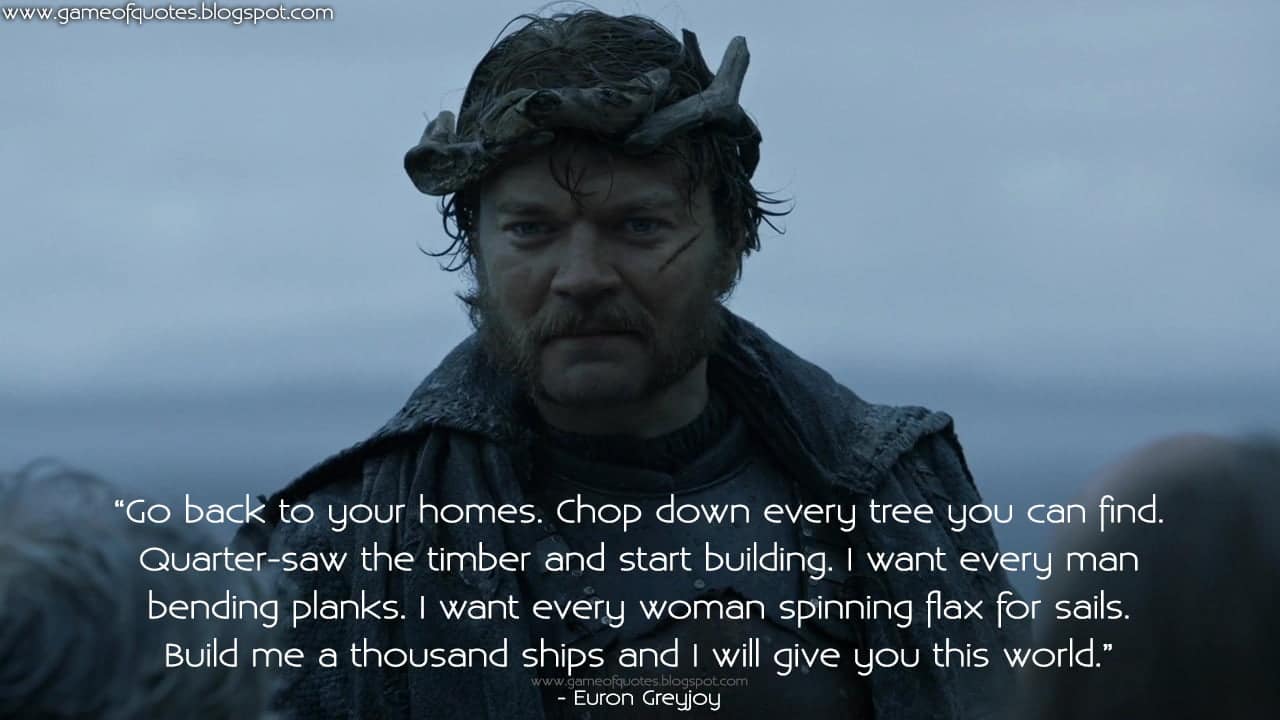 best euron greyjoy quotes