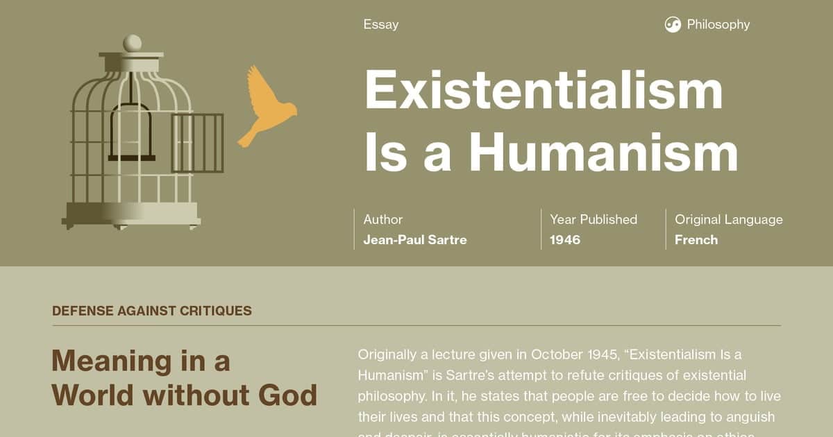 best existentialism is a humanism quotes