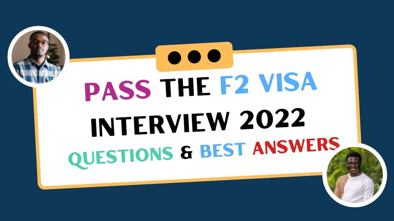 best f2 visa interview questions
