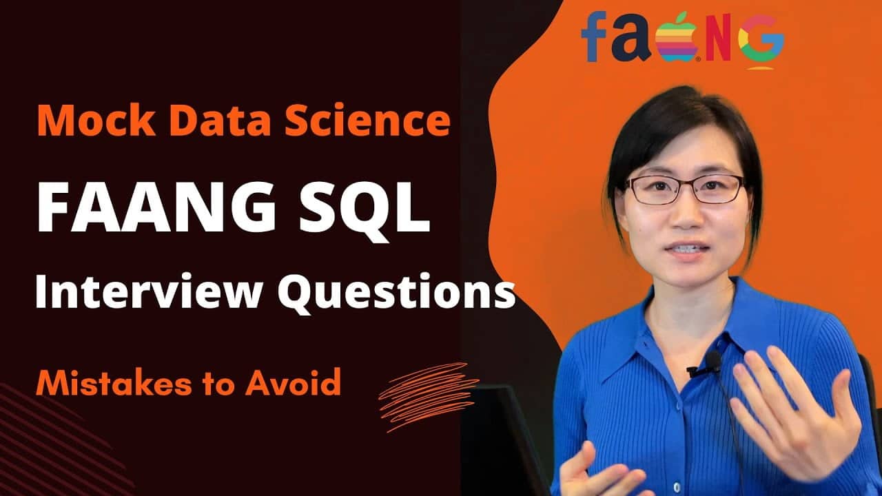 best faang sql interview questions
