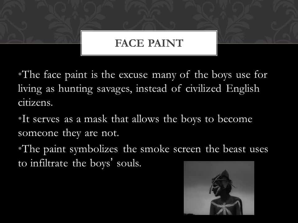 best face paint quotes lord of the flies