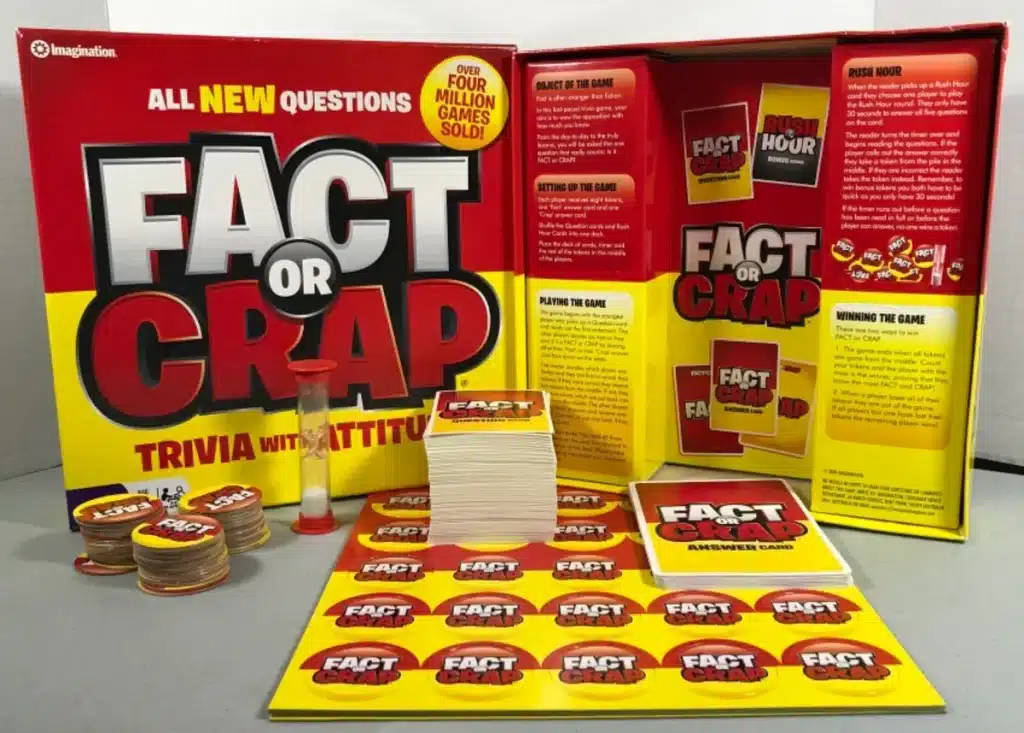 best fact or crap questions