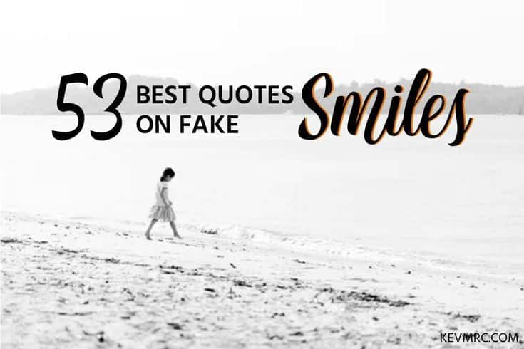 best fake smile quotes