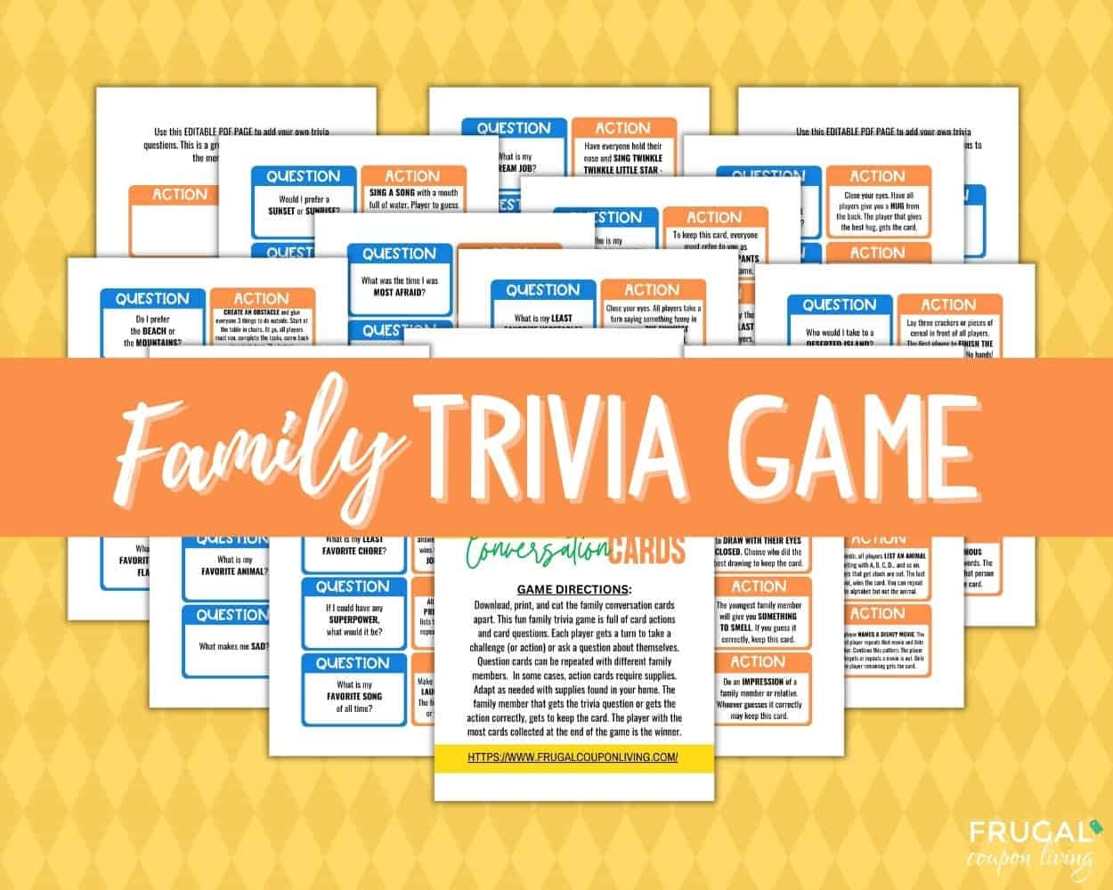 best family get to know you questions