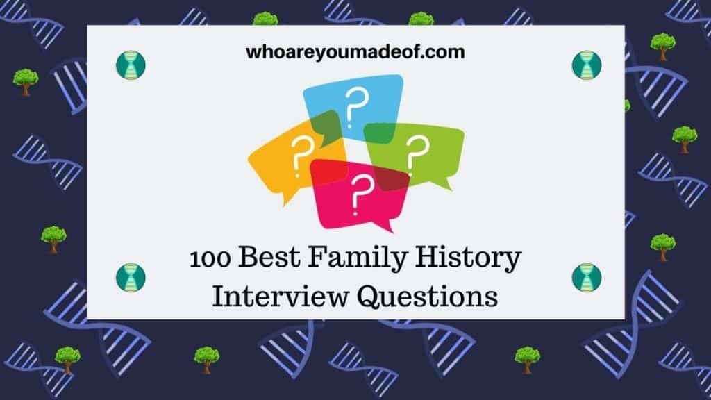 best family tree questions