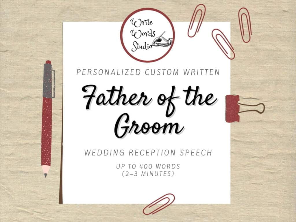 best father of the groom speech quotes