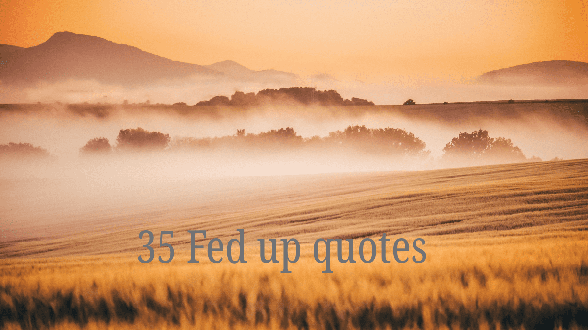 best fed up unappreciated quotes