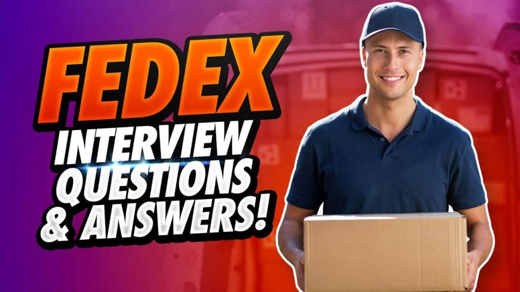 best fedex manager interview questions
