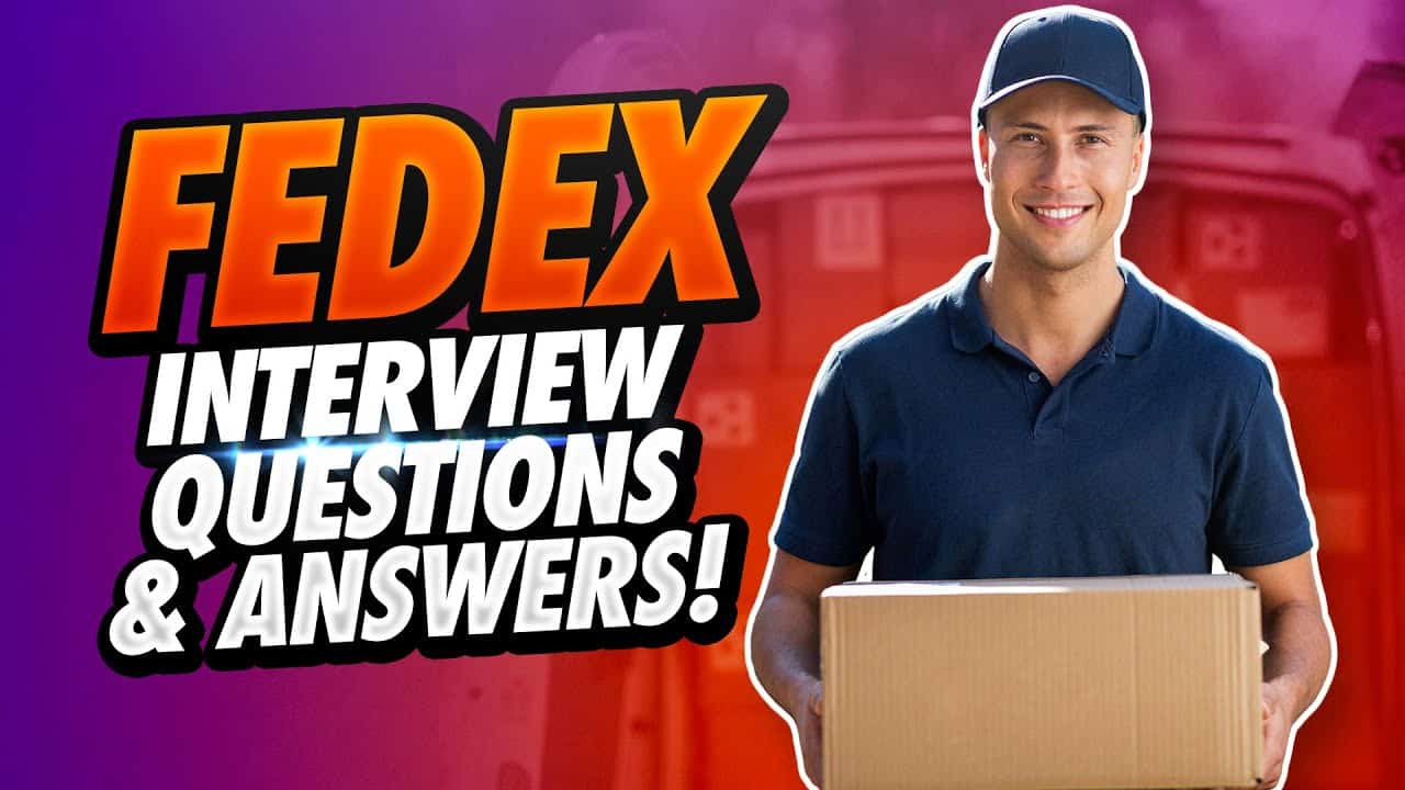 best fedex manager interview questions