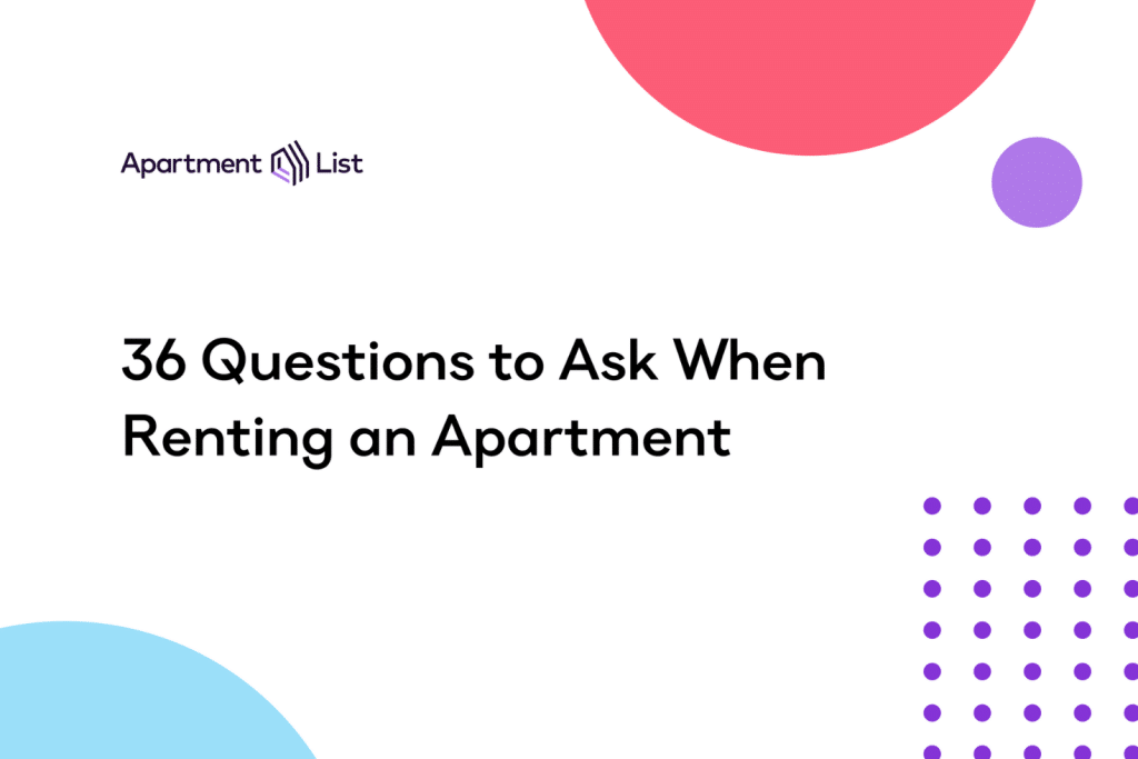 best first time renter questions
