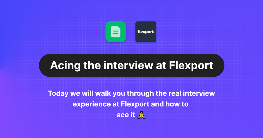 best flexport interview questions