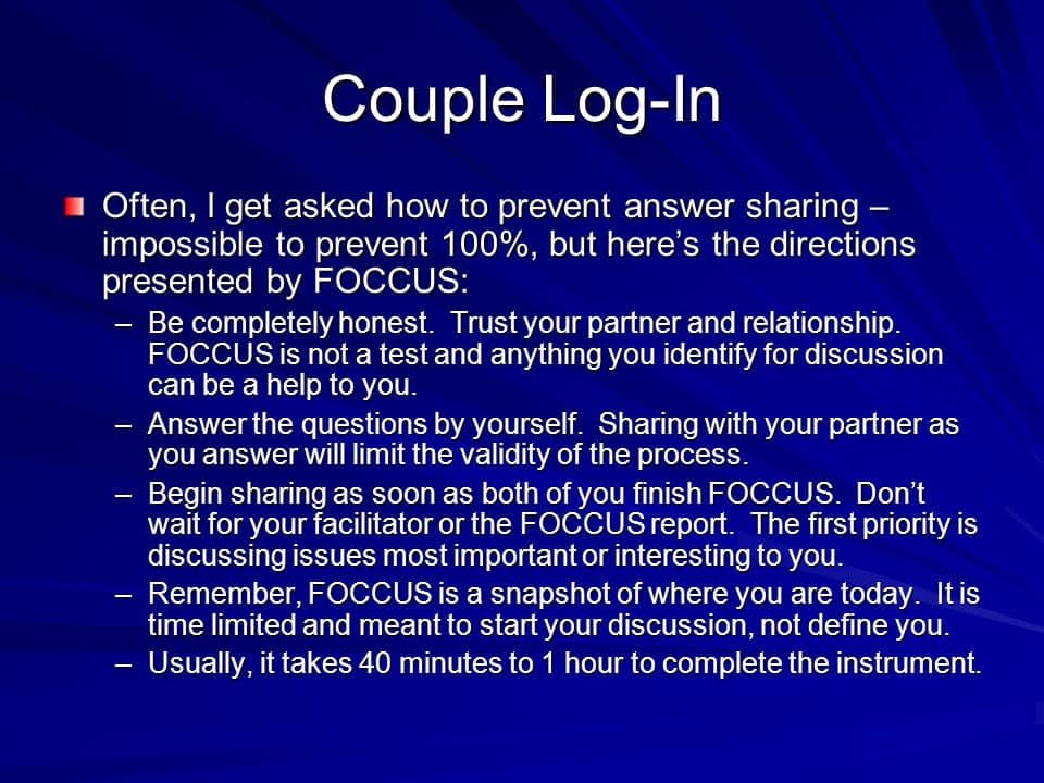 best foccus test questions