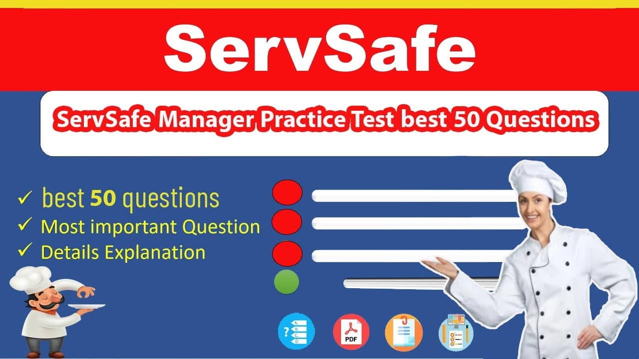 best food manager test questions