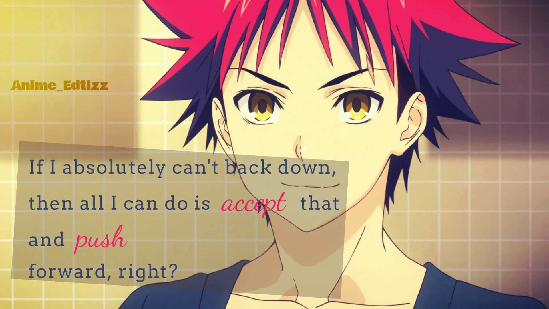 best food wars quotes