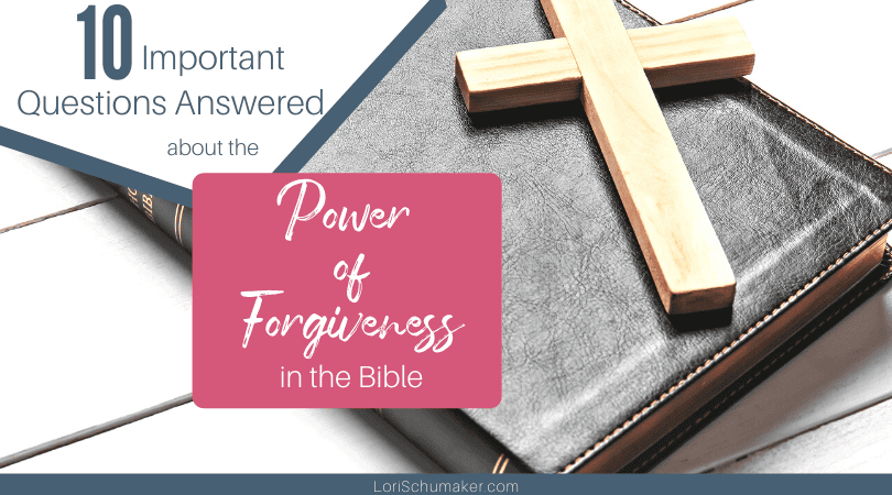 best forgiveness bible study questions