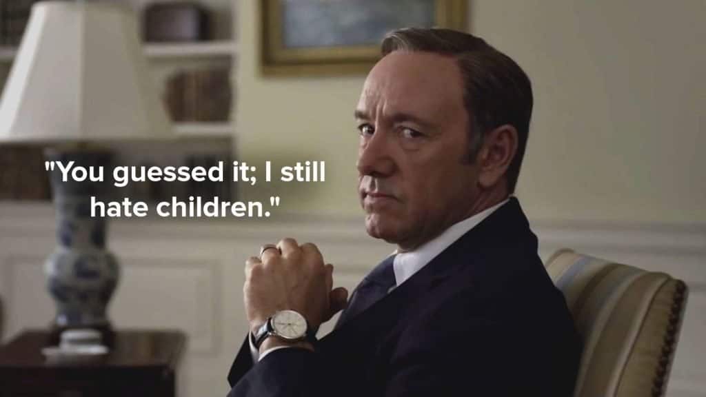best francis underwood quotes