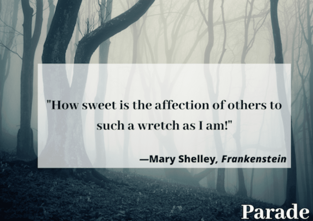 best frankenstein monster quotes about abandonment