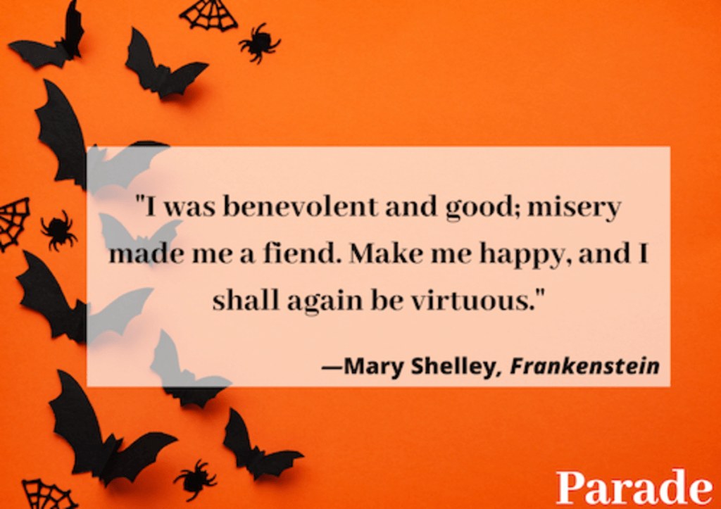 best frankenstein quotes with page numbers