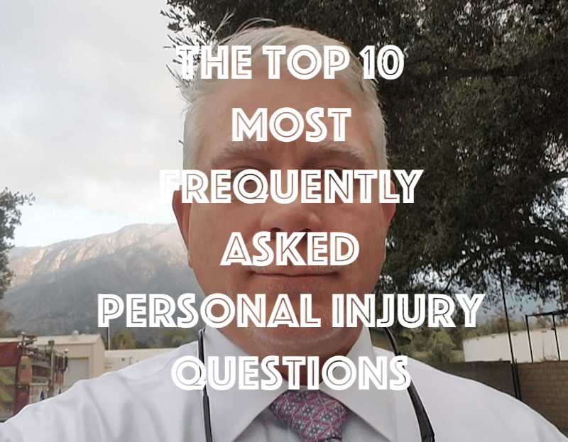best frequently asked personal injury questions