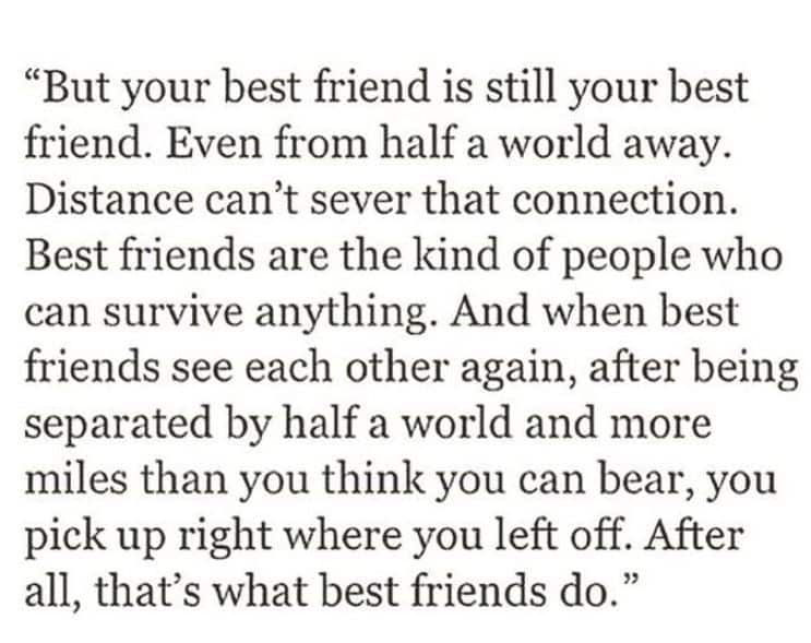 best friend quotes long distance