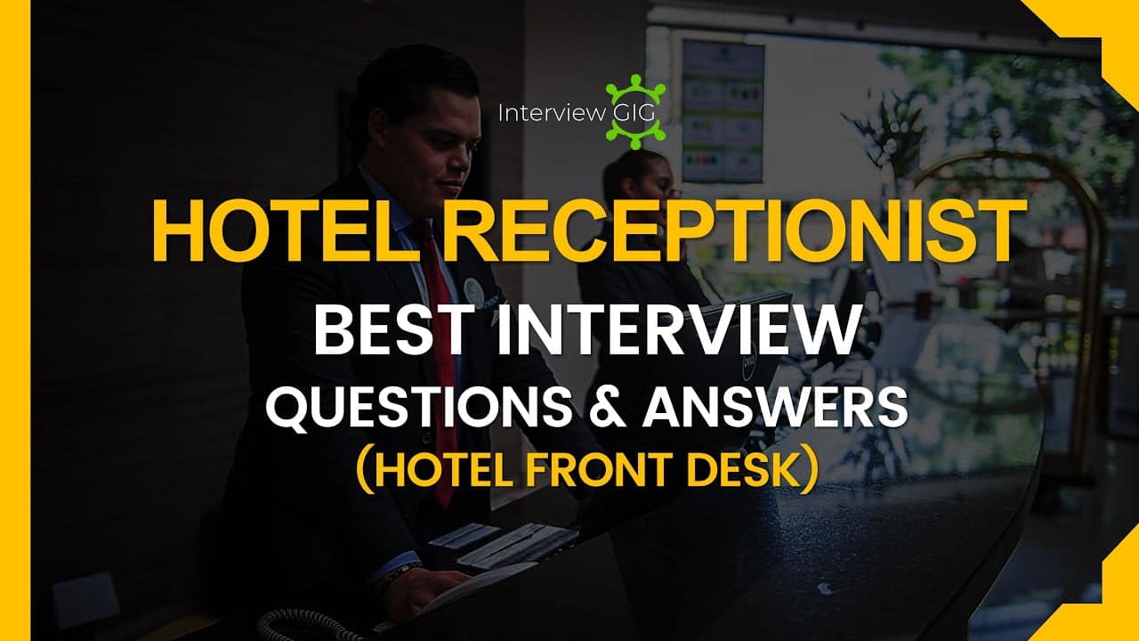 best front desk interview questions
