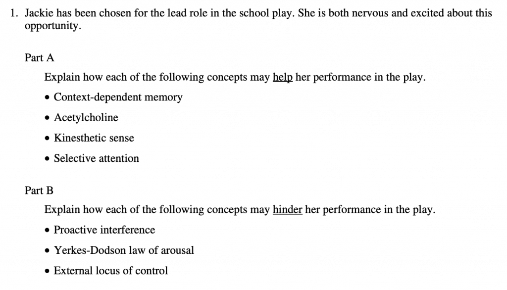 best frq questions