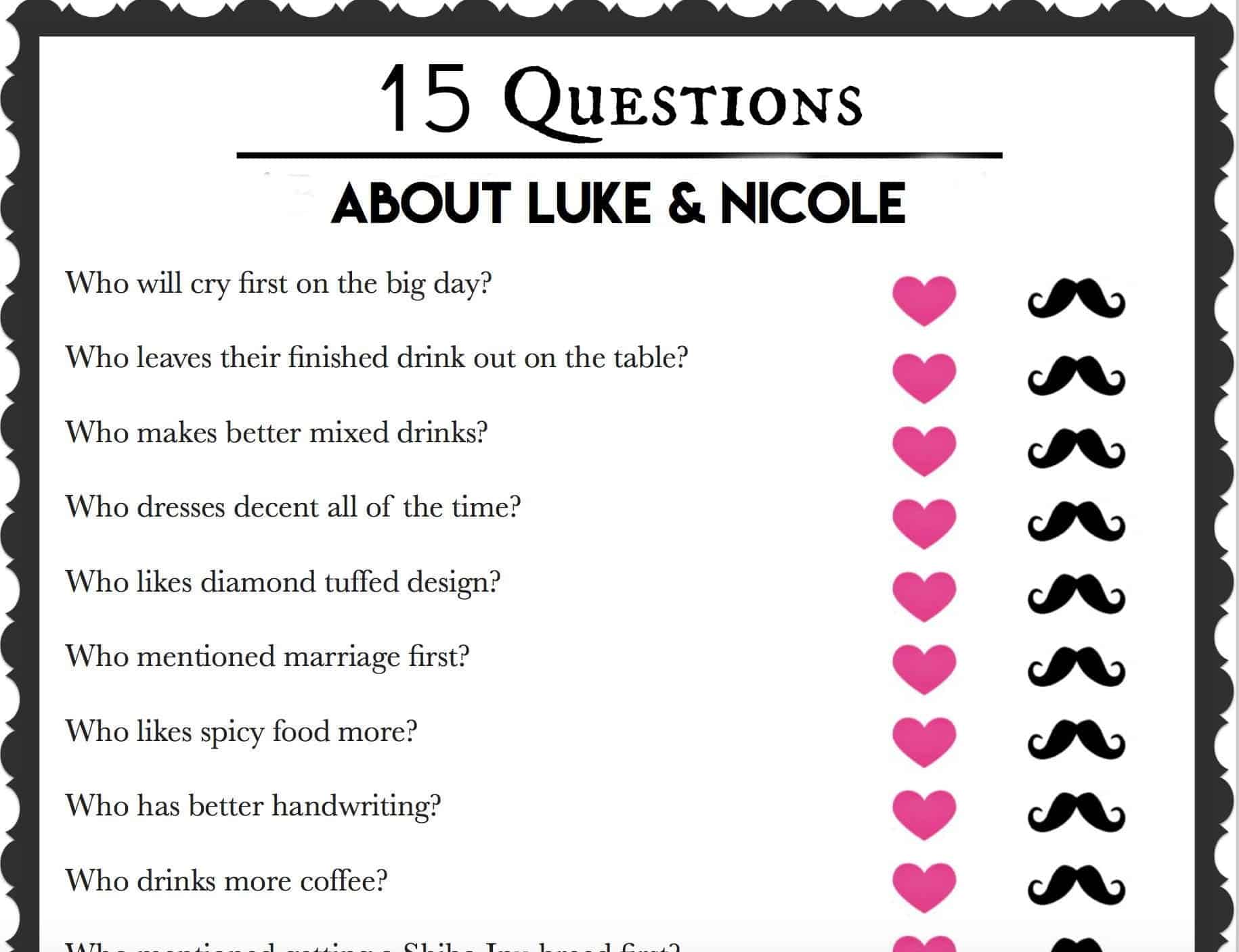 best fun bachelorette trivia questions