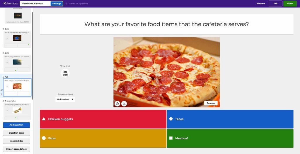 best fun questions for kahoot