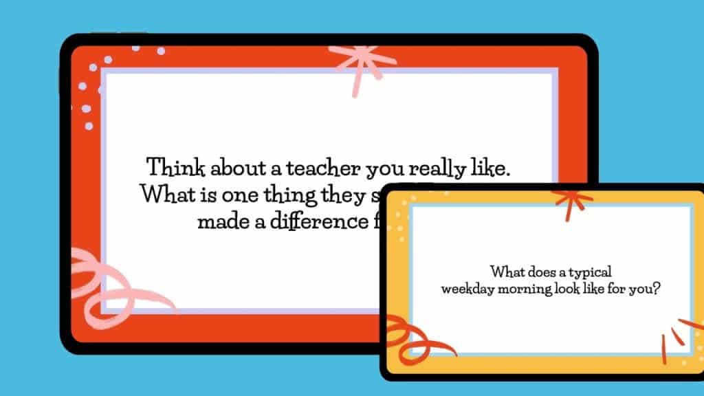 best fun questions for middle schoolers