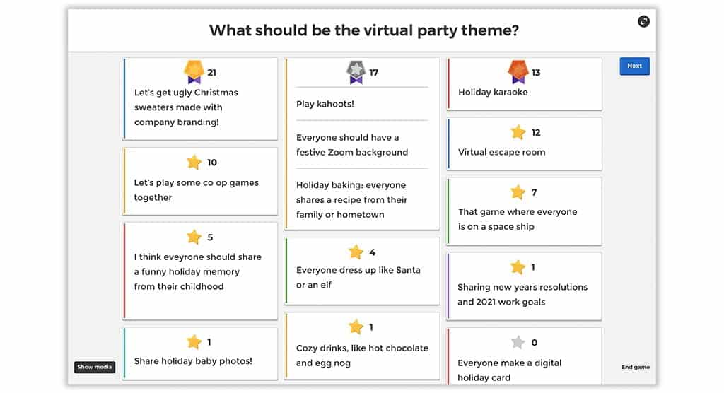 best fun team building kahoot questions