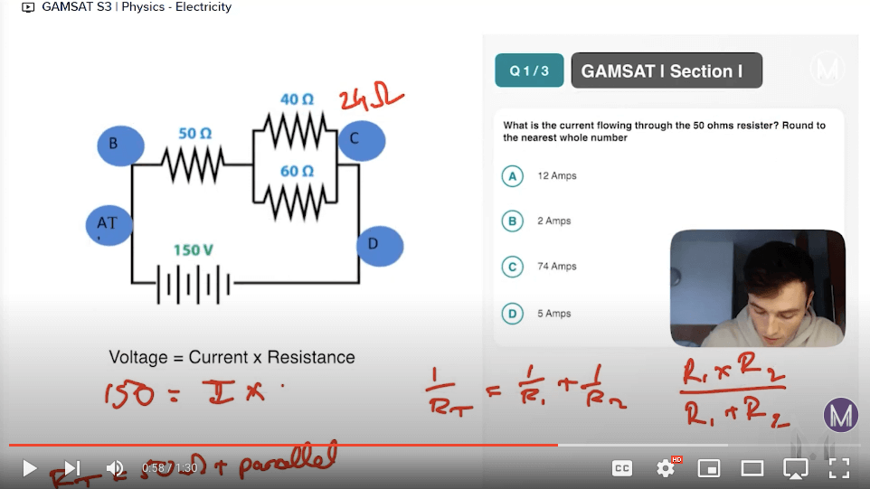 best gamsat practice questions
