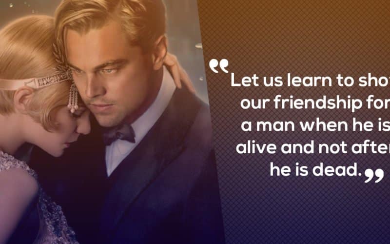 best gatsby quotes about love