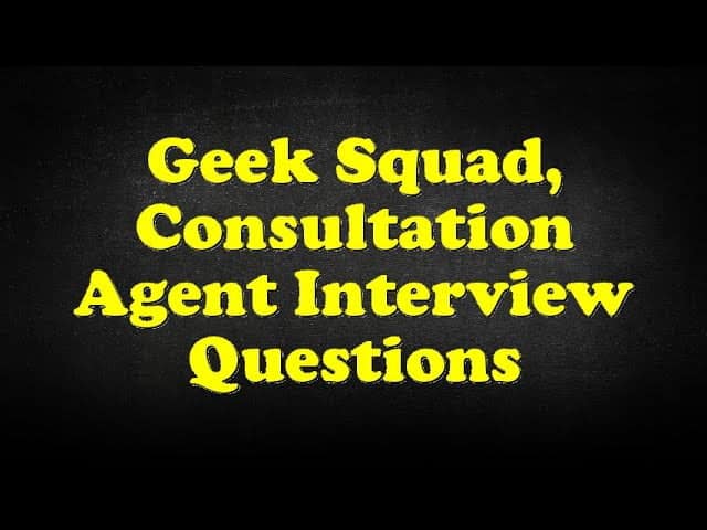 best geek squad interview questions