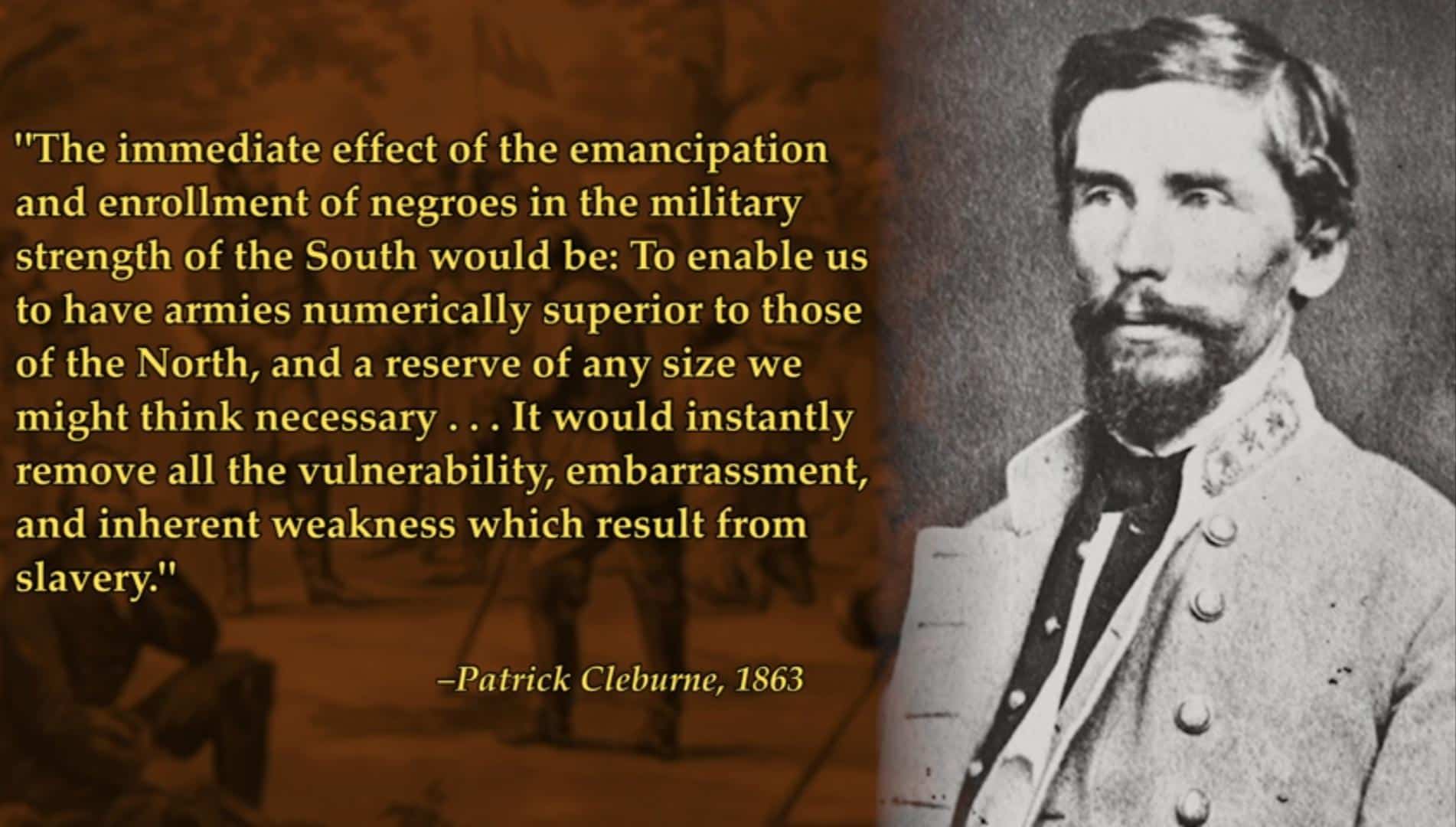 best general patrick cleburne quotes