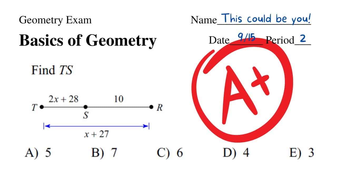 best geometry quiz questions