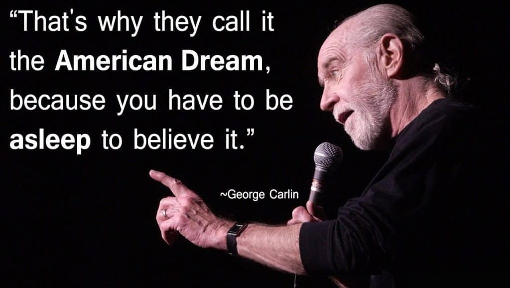 best george carlin quotes on america