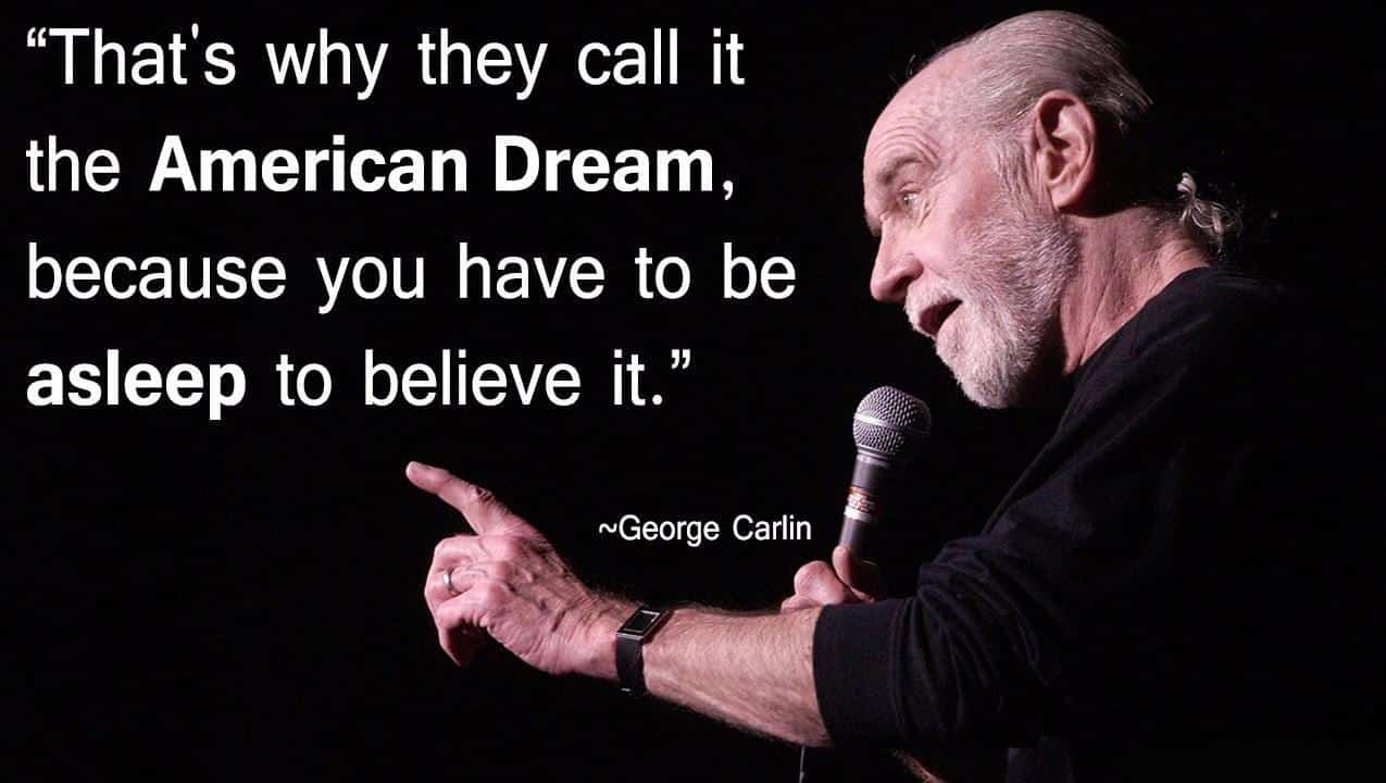 best george carlin quotes on america