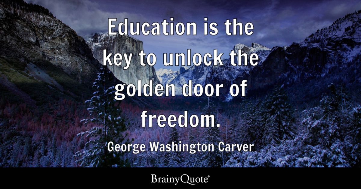 best george washington carver quotes education