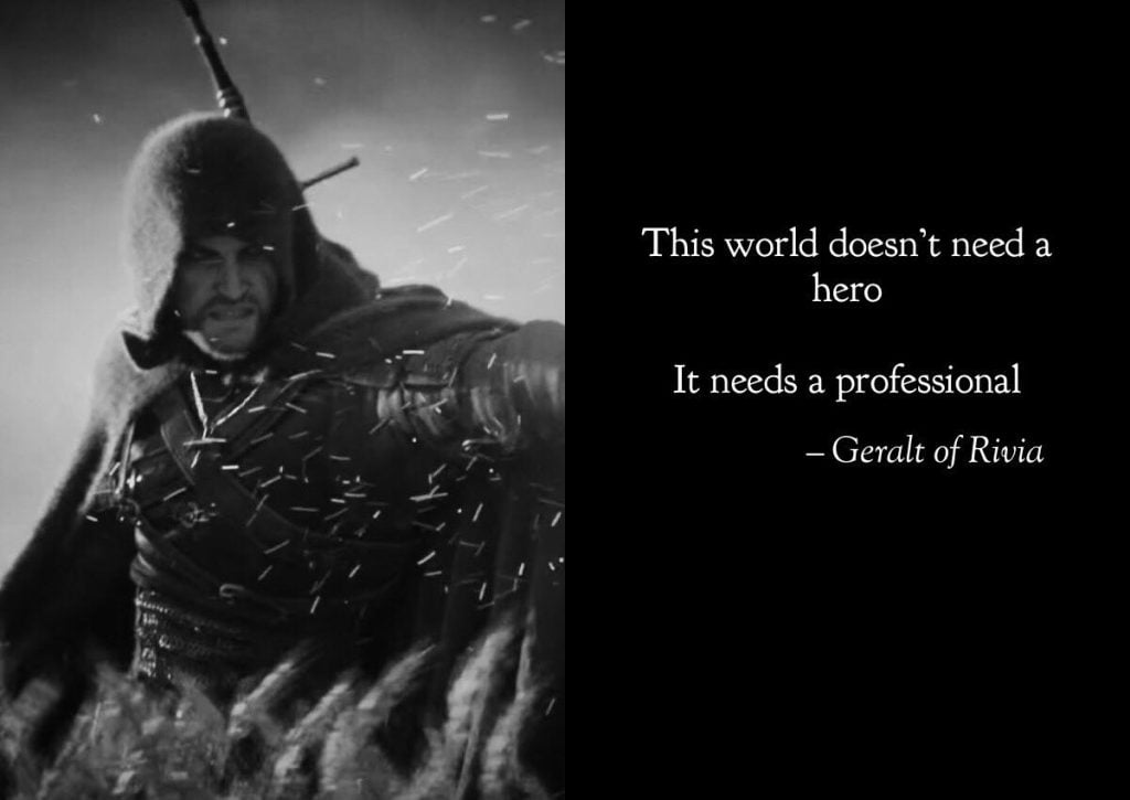 best geralt quotes