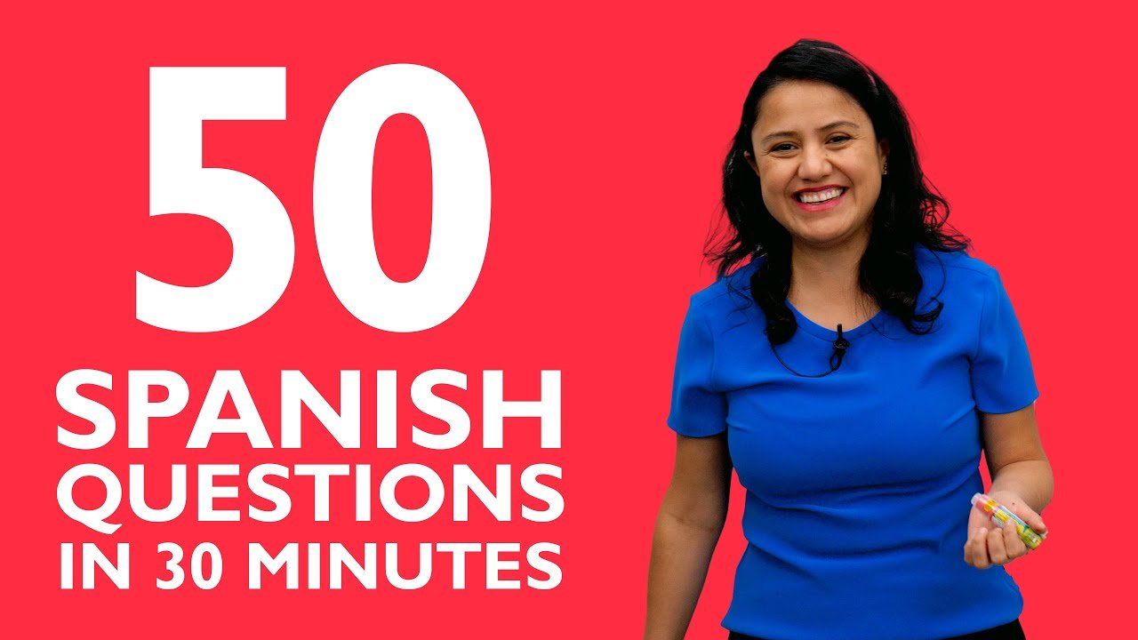 best get to know you questions in spanish