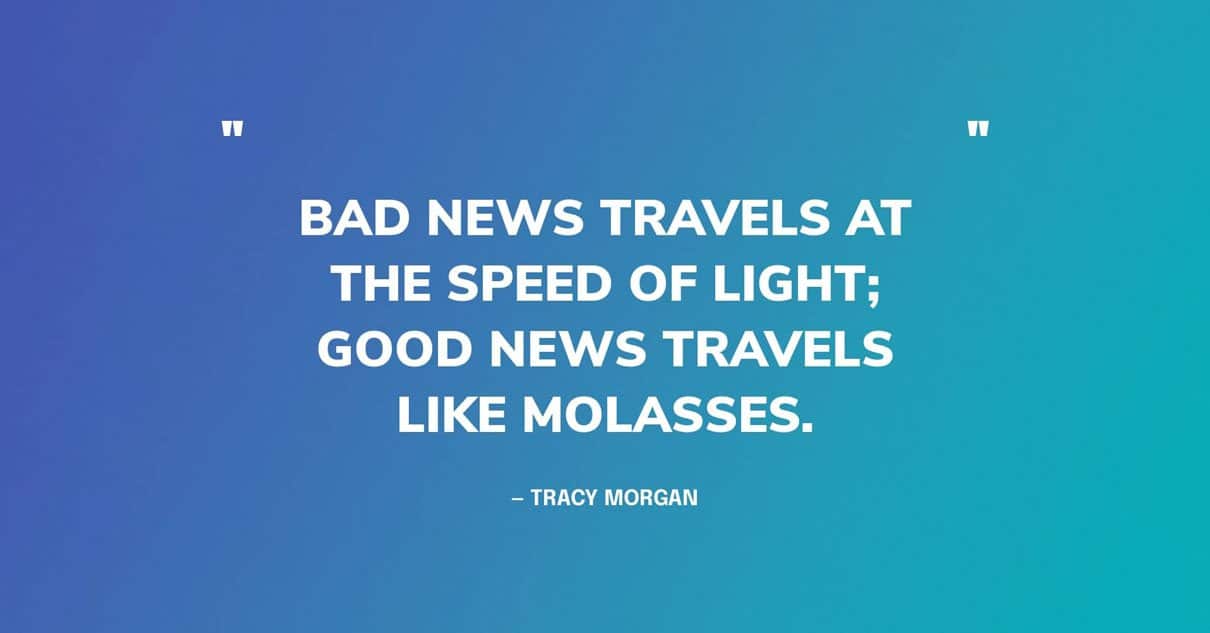best getting bad news quotes